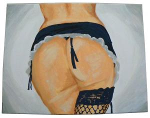 Painting Of The Day Garter Belt